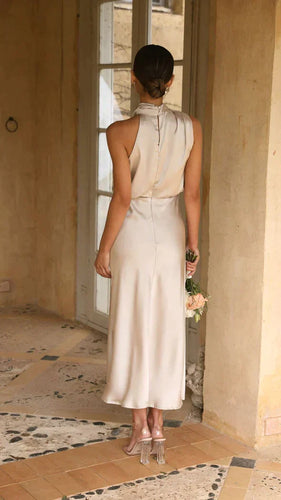 Levoire | Robe Satinée Évasée
