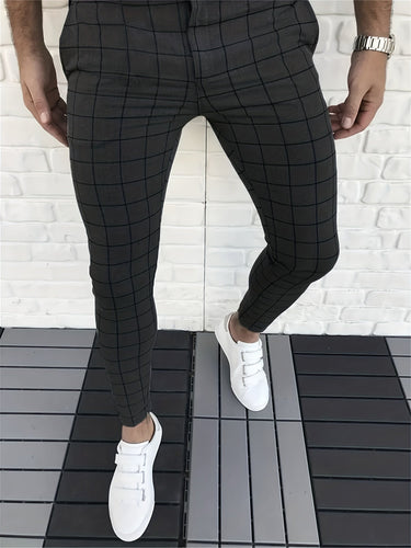 Levoire | Élégant Pantalon À Carreaux Pour Hommes