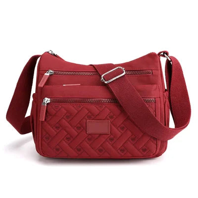 Levoire | Sac à bandoulière en nylon Bourgogne
