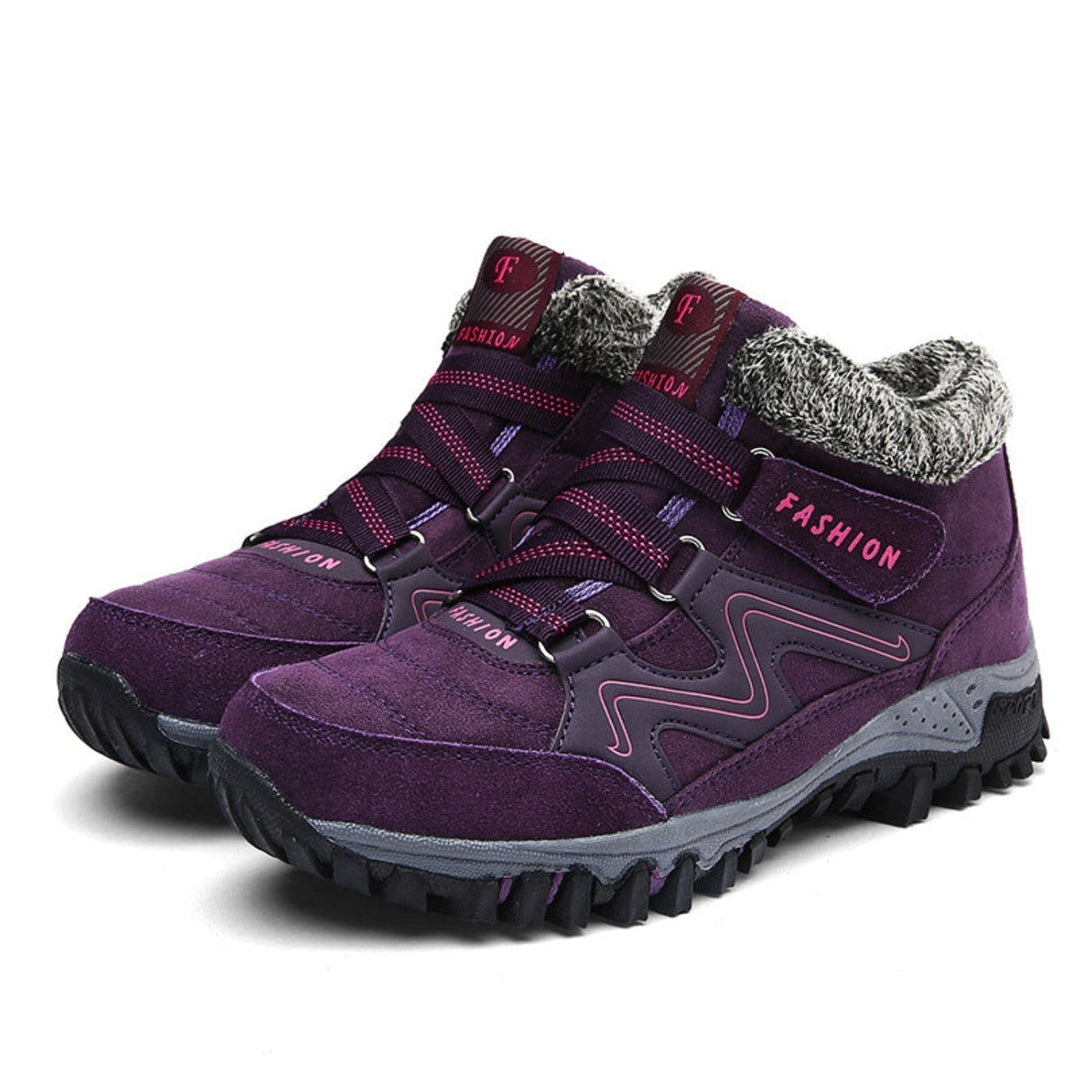 Levoire | Bottes De Randonnée Robustes Violet