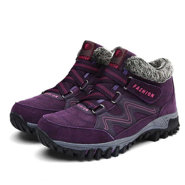 Levoire | Bottes De Randonnée Robustes Violet