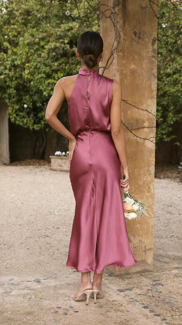 Levoire | Robe Satinée Évasée