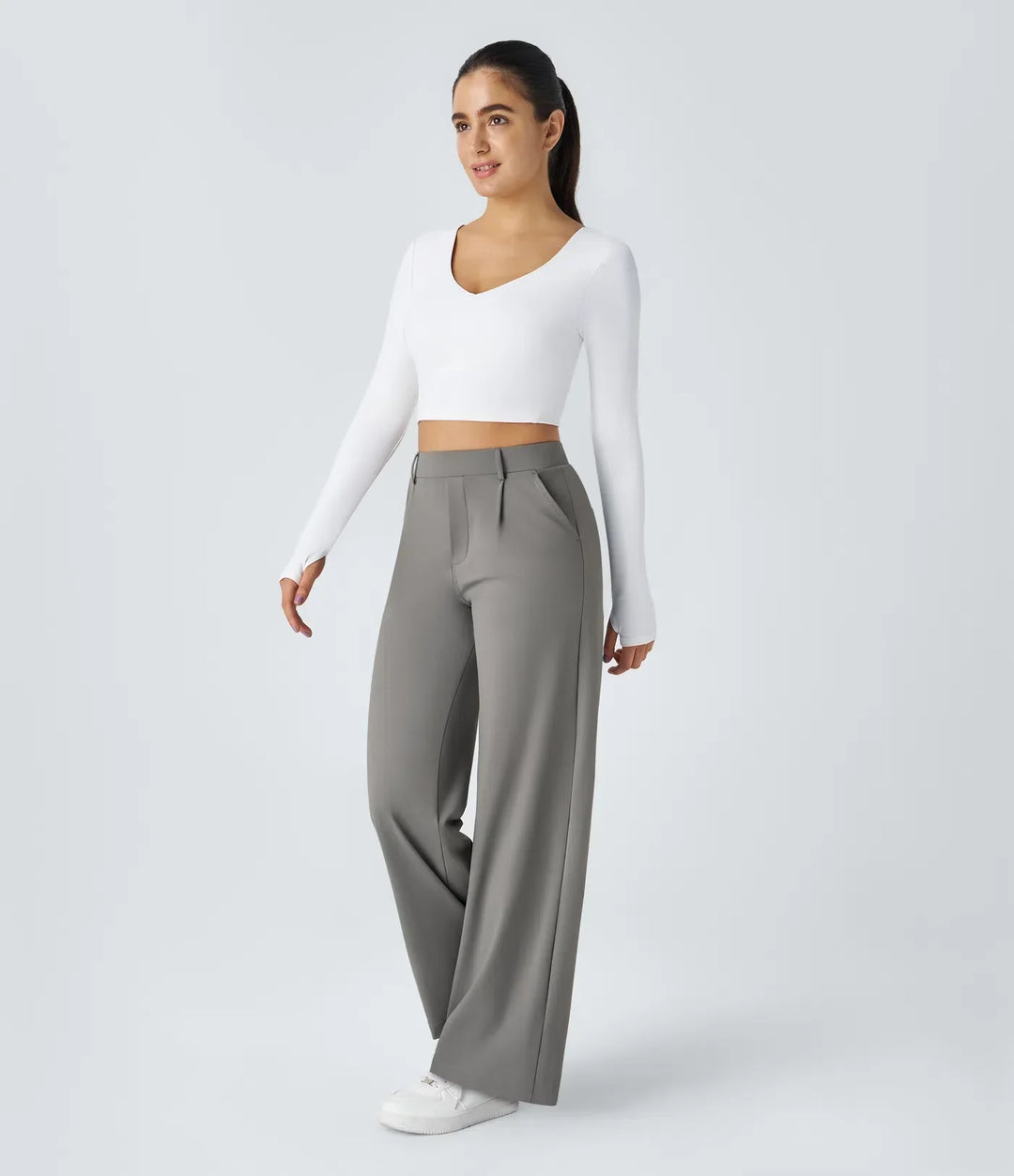 Levoire | Pantalon Classique Jambe Droite Femme
