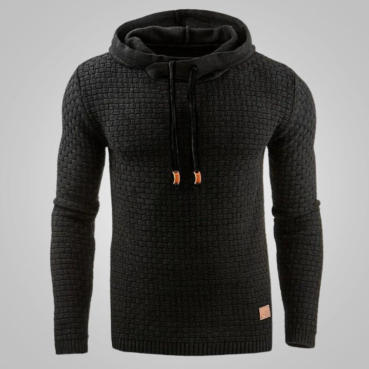 Levoire | Sweat à Capuche Confortable à Manches Longues Noir