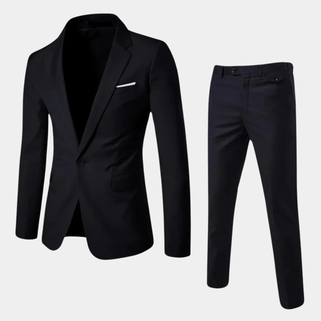 Levoire | 2 Pièces Costume Homme Noir