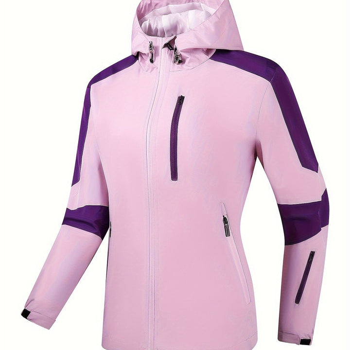 Levoire | Sweat À Capuche Color Block Sportif En Grandes Tailles