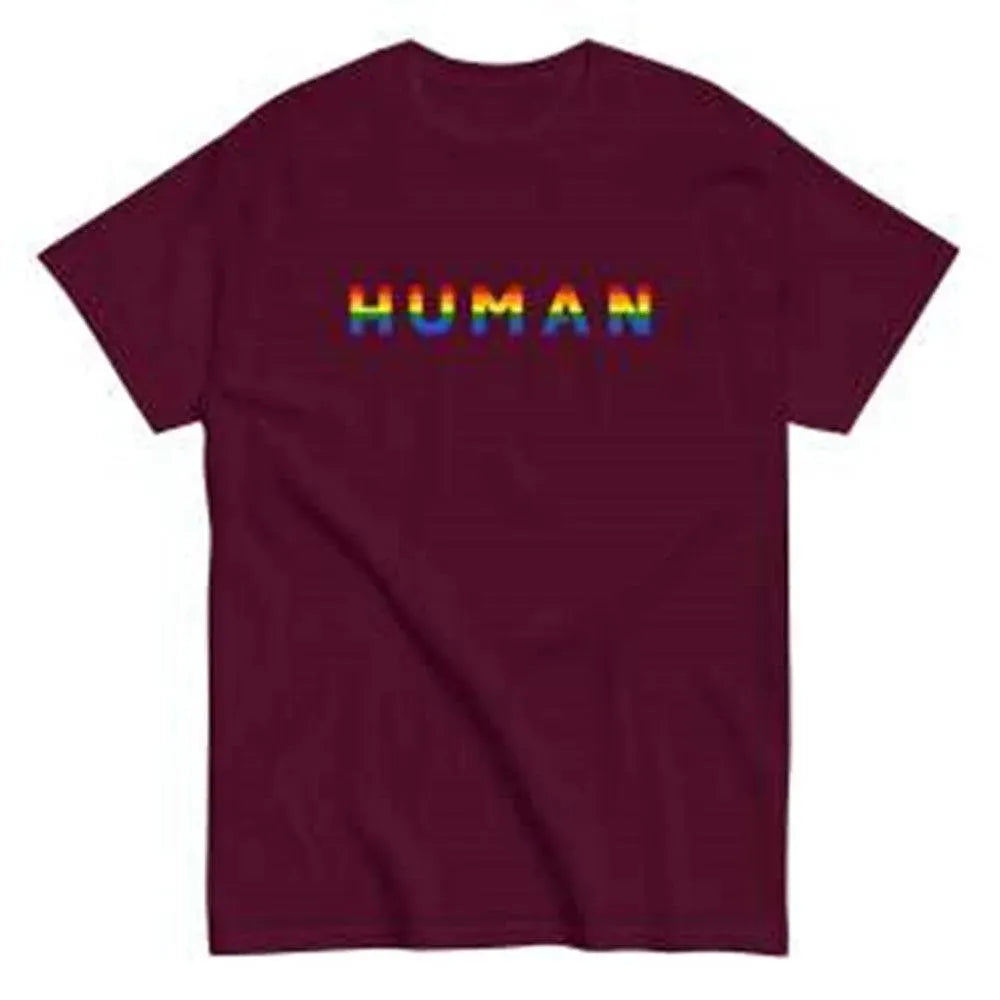 Levoire | T-shirt en coton avec col rond à manches courtes Rouge vin