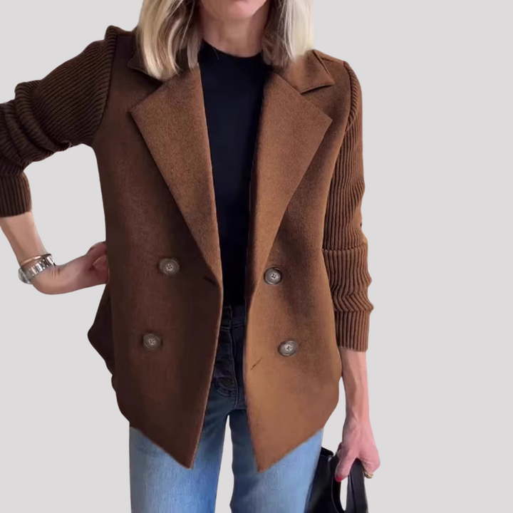 Levoire | Manteau Élégant Pour Femmes Braun
