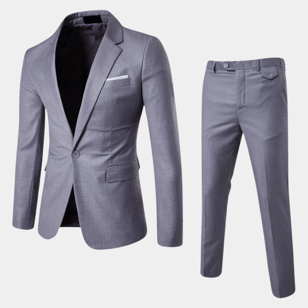 Levoire | 2 Pièces Costume Homme Gris