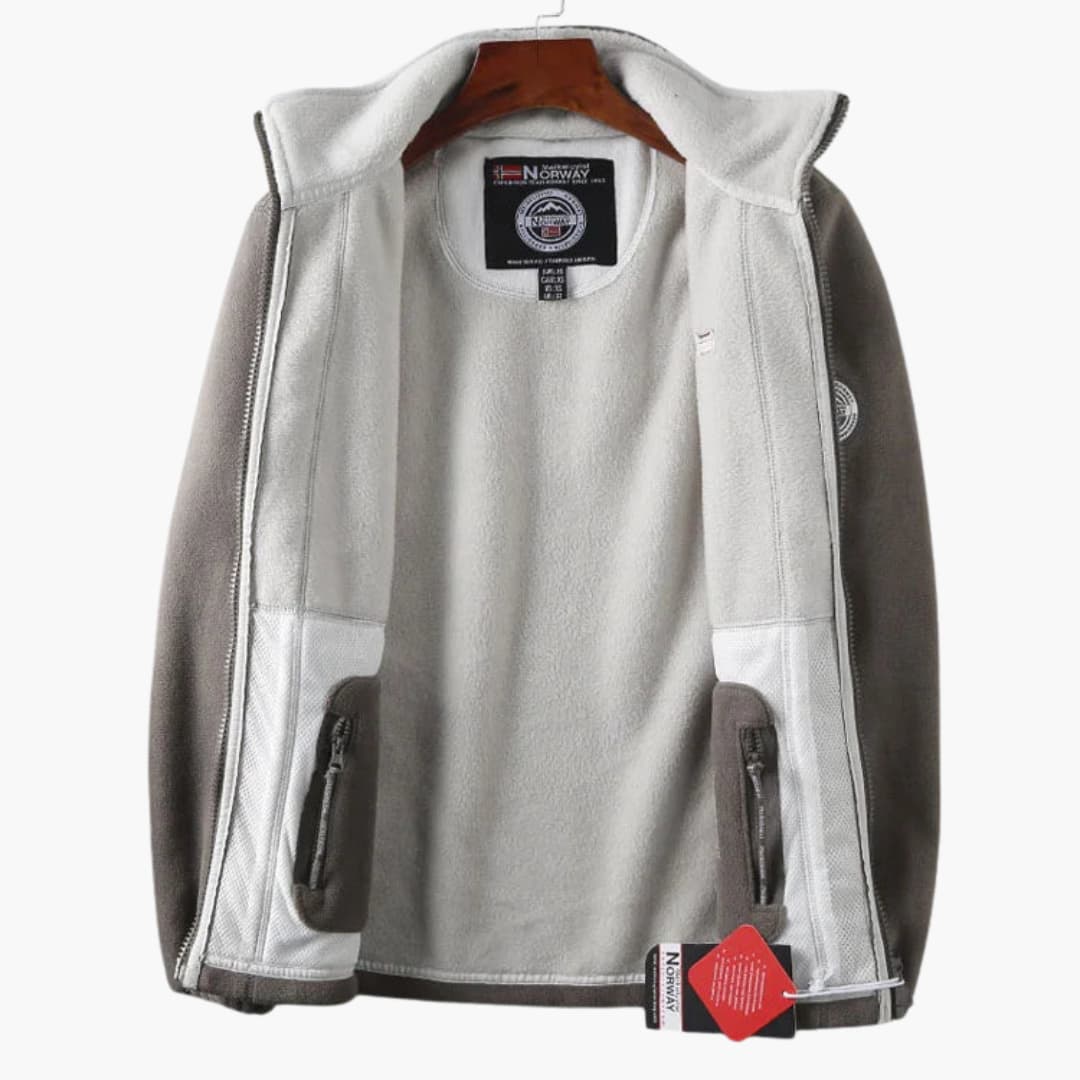 Levoire | Vêtements à manches longues en polaire plus chauds avec zip