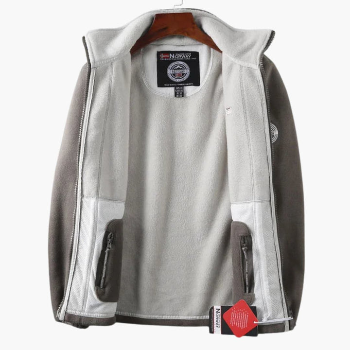 Levoire | Vêtements à manches longues en polaire plus chauds avec zip