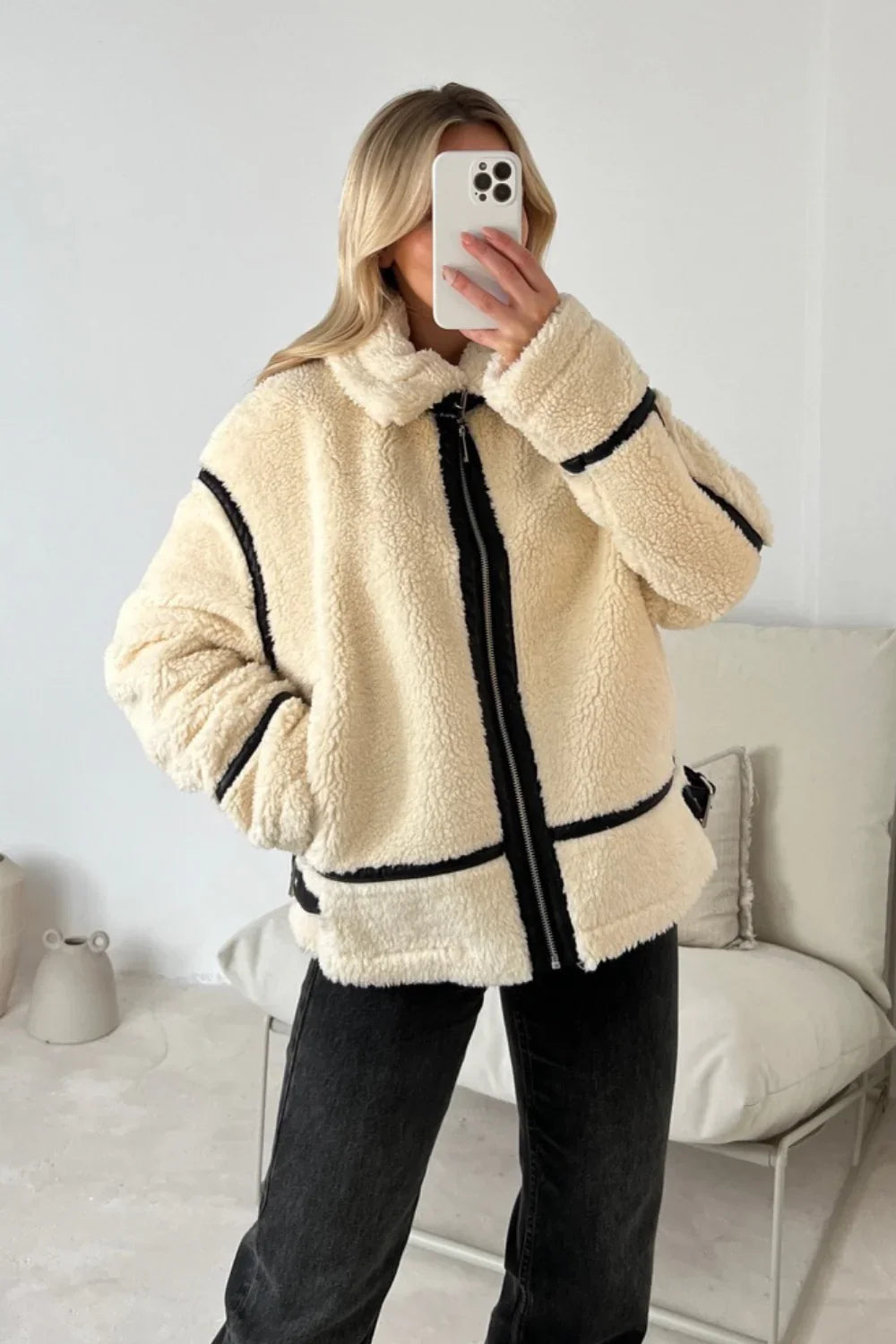 Levoire | Veste Teddy Aviateur