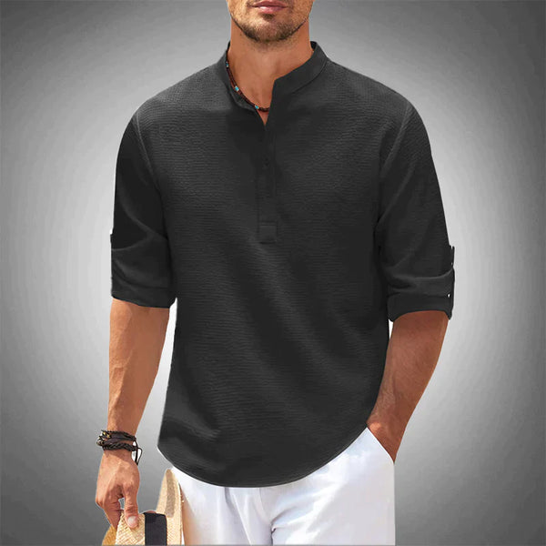 Levoire | Chemise Homme Confortable Noir