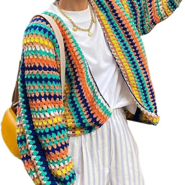 Levoire | Gilet En Tricot Coloré