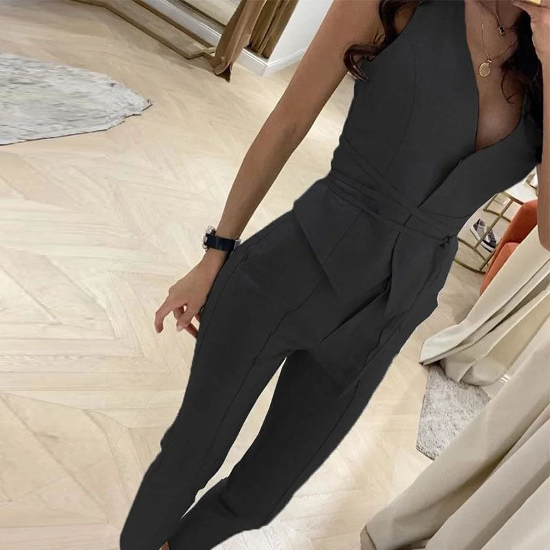 Levoire | Ensemble Deux Pièces Pour Femmes Style Noir