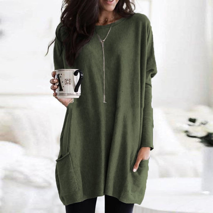 Levoire | Sweat-Shirt Élégant Vert olive