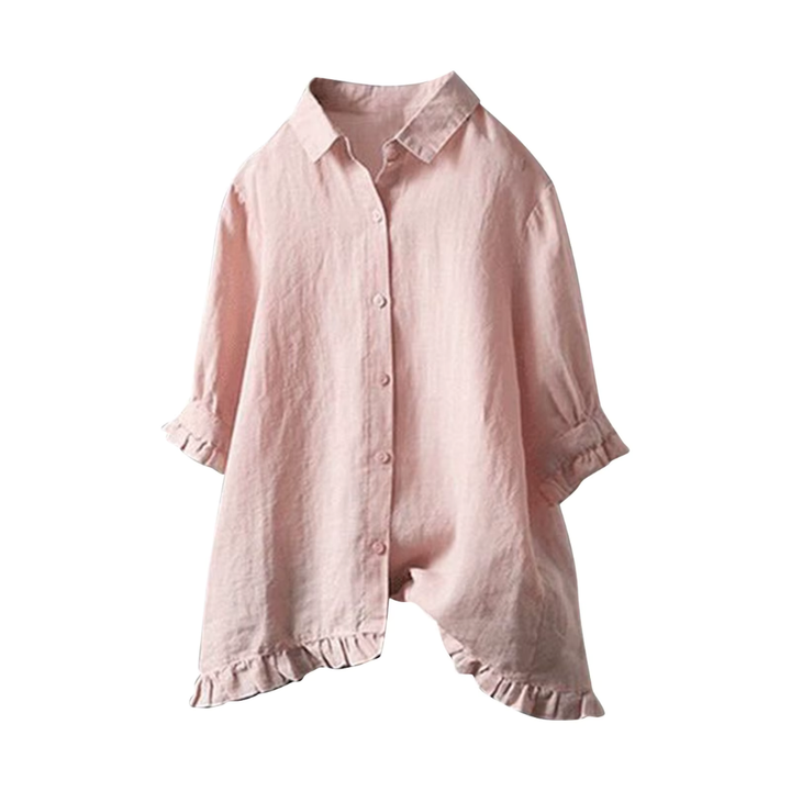Levoire | Chemise Légère Grande Taille Avec Des Détails Ludiques Rosa