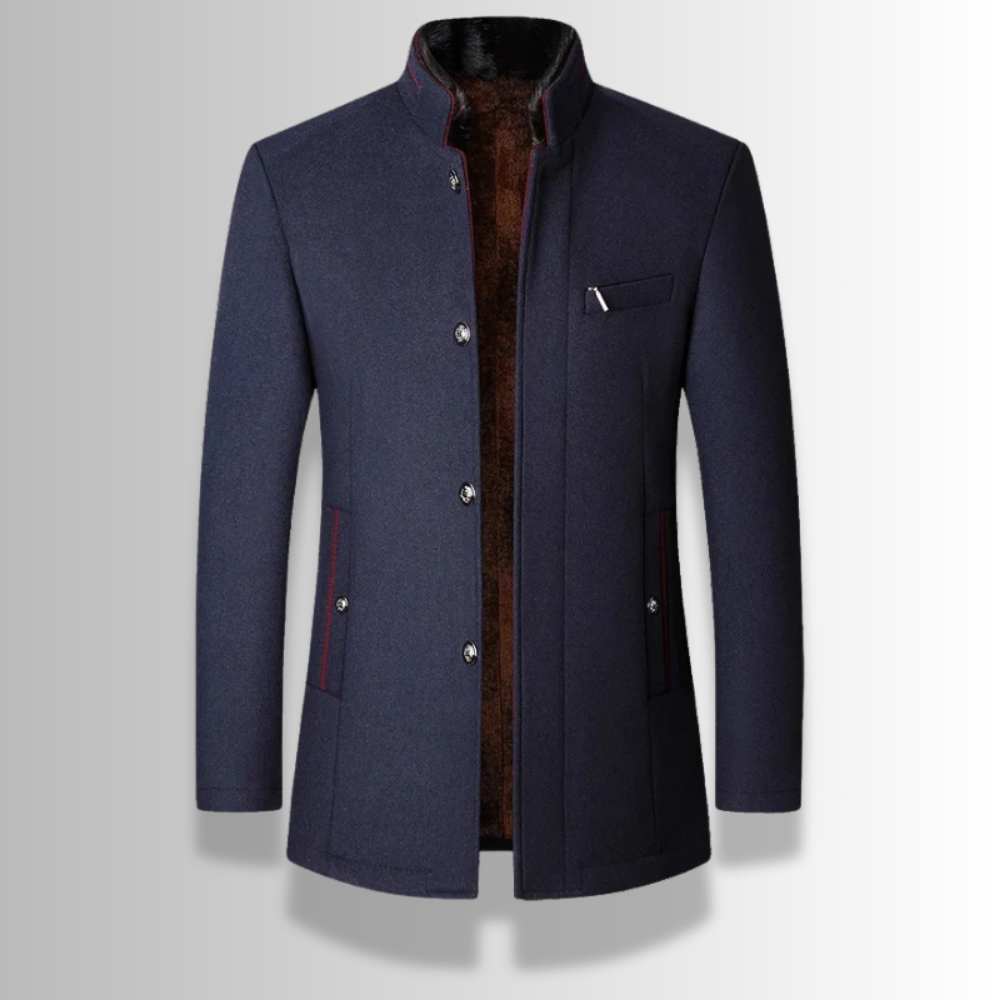 Levoire | Manteau En Laine Marine
