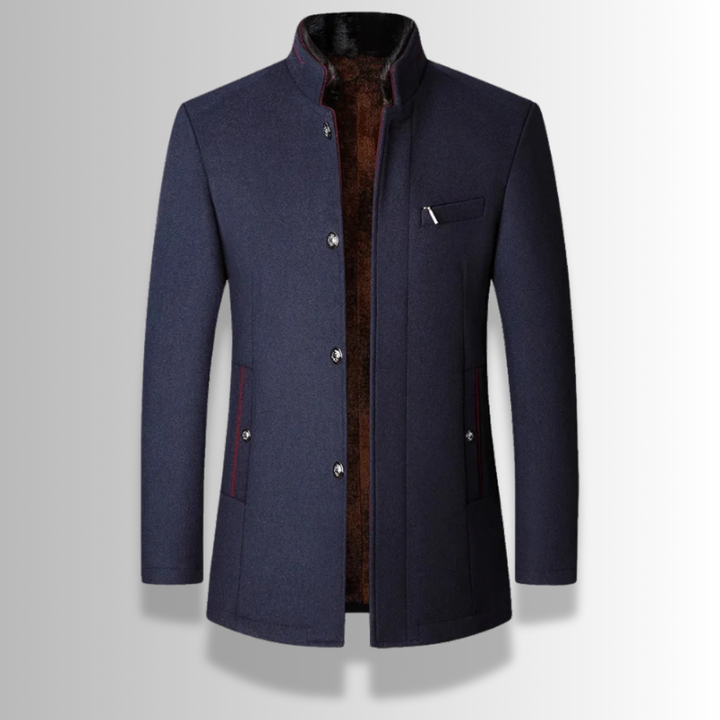 Levoire | Manteau En Laine Marine