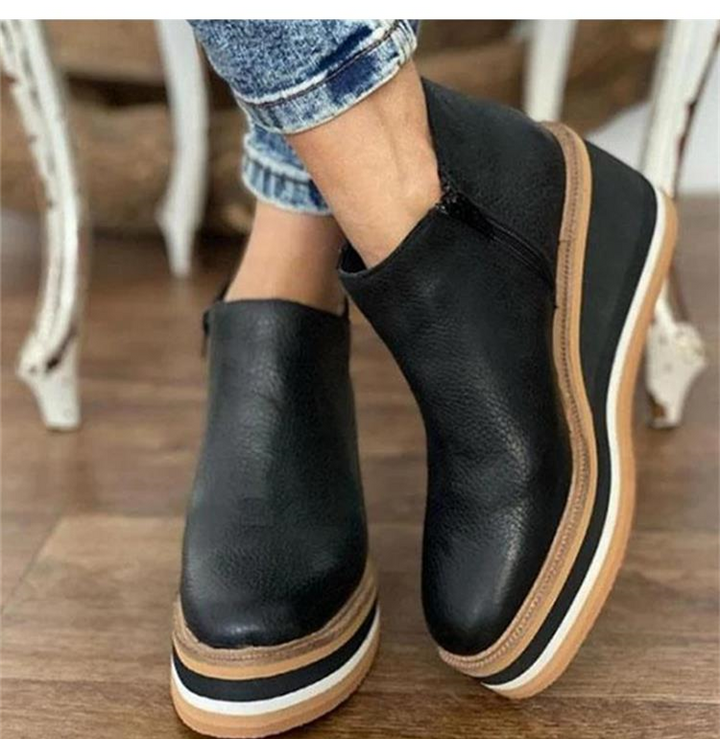 Levoire | Chaussures Confortables Avec Talons Noir