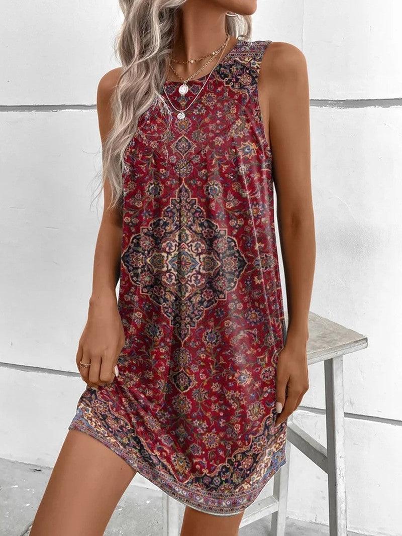 Levoire | Robe Maxi À Fleurs Pour Femmes Rot
