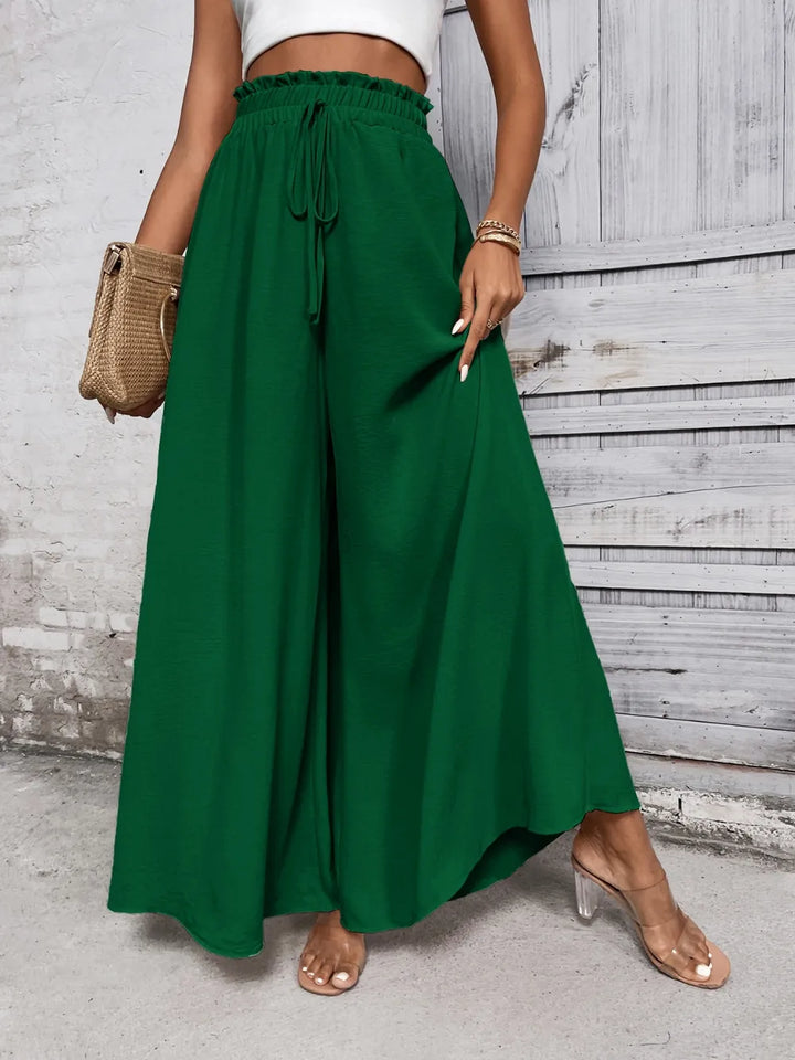 Levoire | Honey Tied Pantalon Large Taille Haute