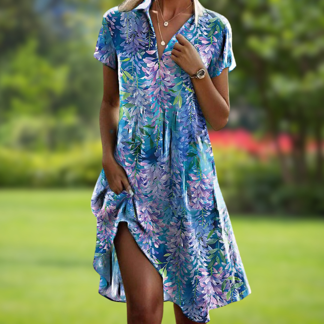 Levoire | Robe Élégante Chic Bleu clair (Presque épuisé)