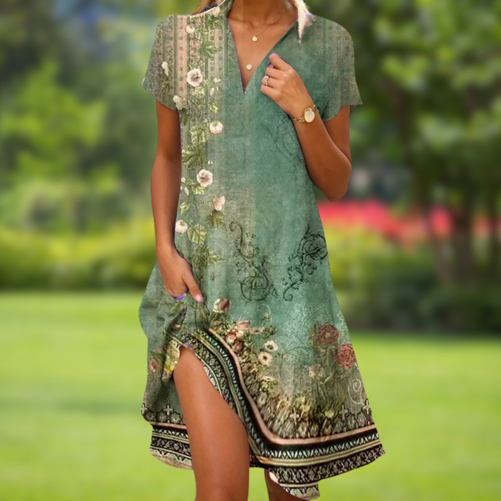 Levoire | Robe Élégante Chic Vert ( presque épuisé )