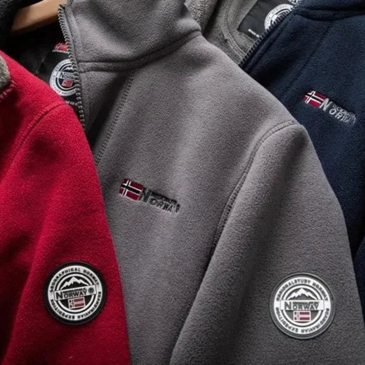 Levoire | Vêtements à manches longues en polaire plus chauds avec zip