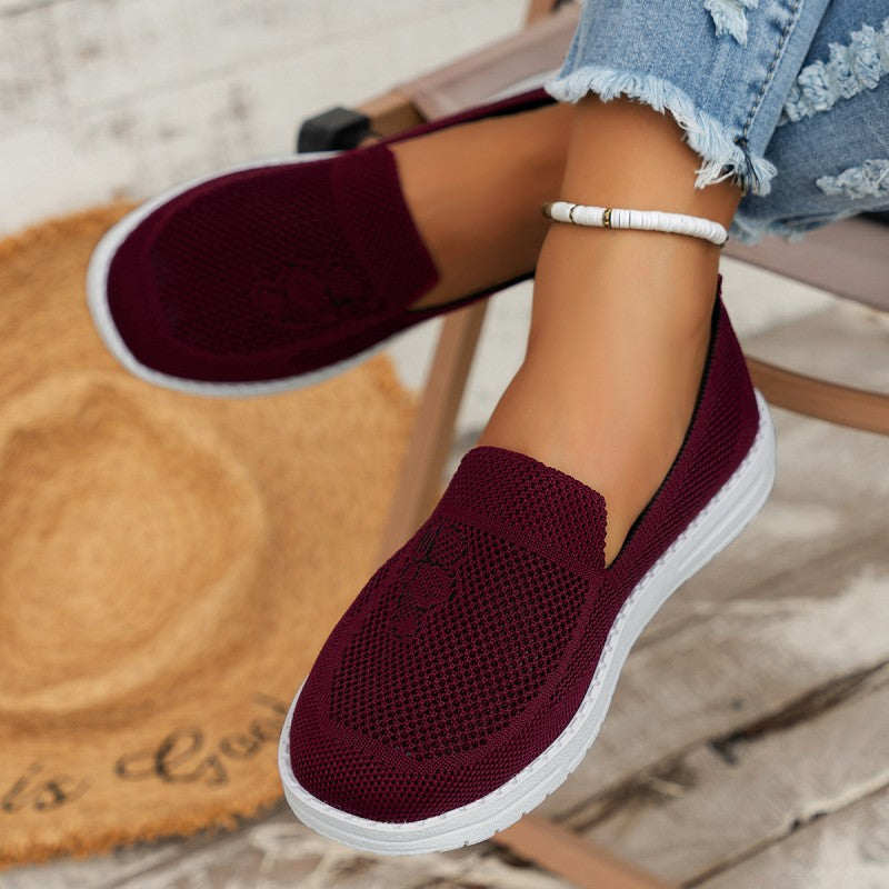 Levoire | Chaussures Slip On Respirantes Relaxantes En Maille Pour Femmes