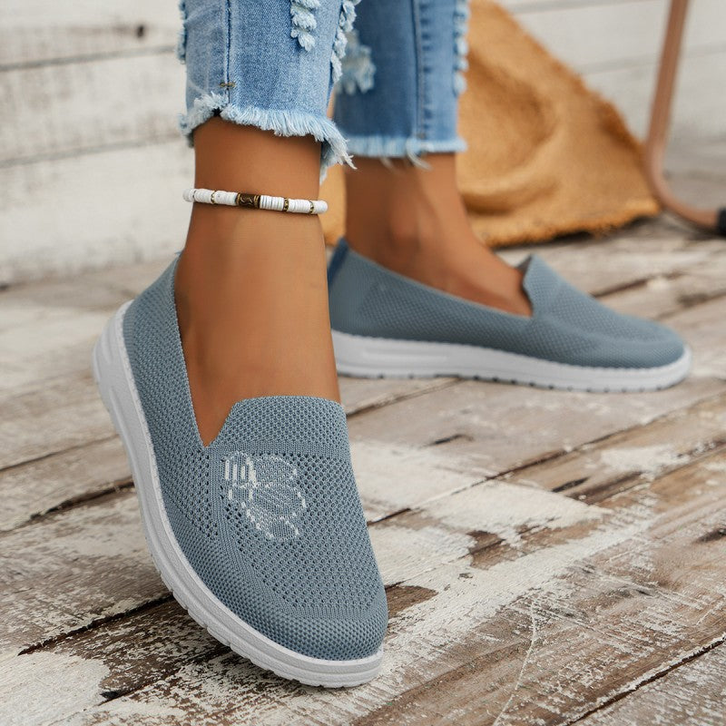 Levoire | Chaussures Slip On Respirantes Relaxantes En Maille Pour Femmes