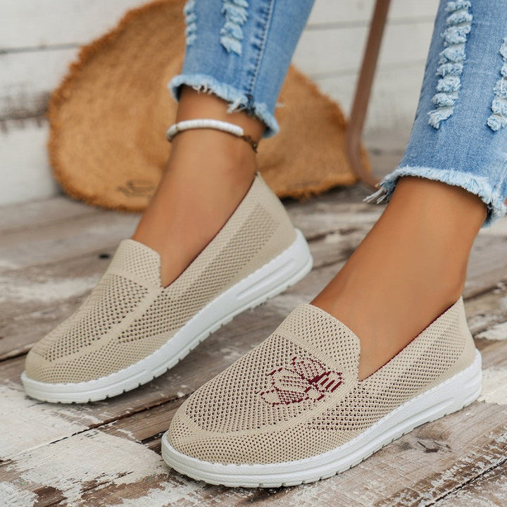 Levoire | Chaussures Slip On Respirantes Relaxantes En Maille Pour Femmes
