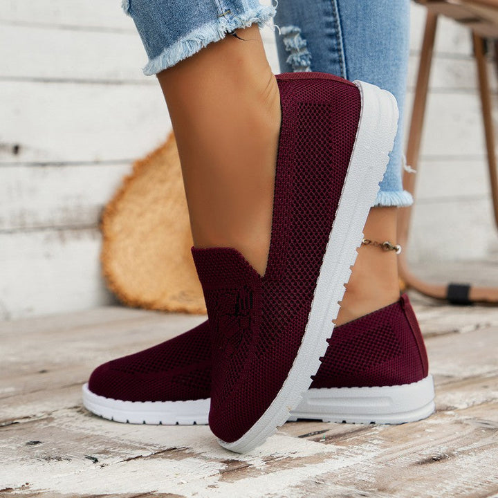 Levoire | Chaussures Slip On Respirantes Relaxantes En Maille Pour Femmes