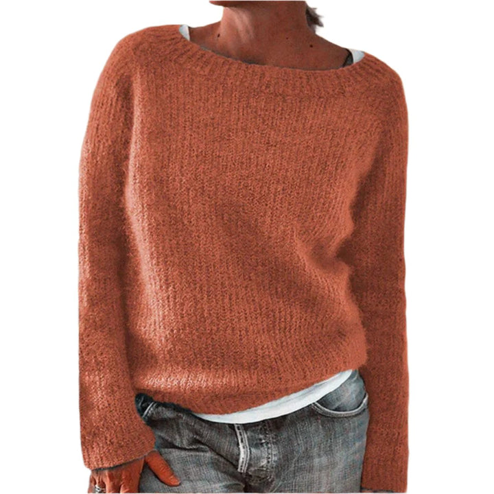 Levoire | Pull-Over Moderne Pour Femmes Orange