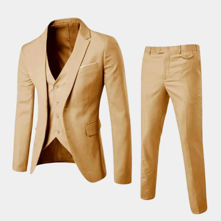 Levoire | 2 Pièces Costume Homme Beige