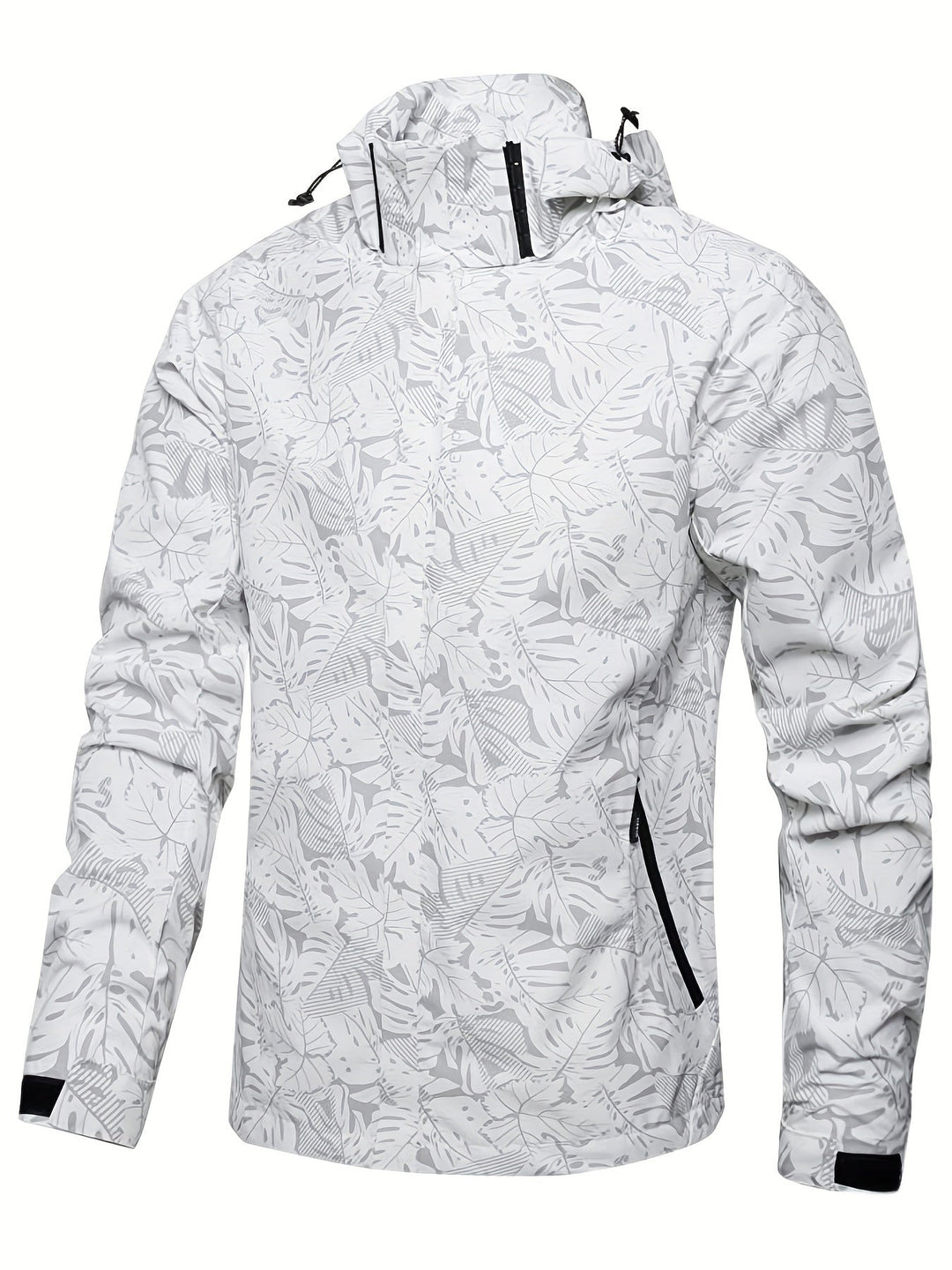 Levoire | Veste Légère Imperméable Avec Capuche Blanc