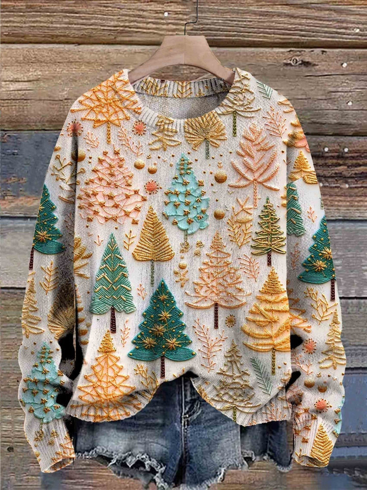 Levoire | Pull-Over De Fête En Laine Multicolore