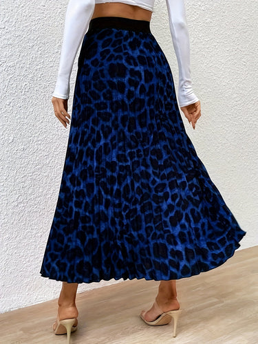 Levoire | Jupes À Motif Léopard Tombant Avec Taille Haute