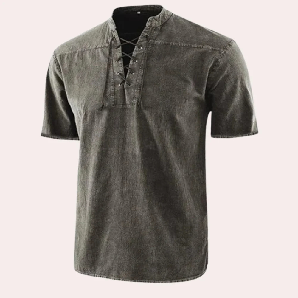 Levoire | Ramassage De Raisins Chemise En Denim Avec Embellissements Gris