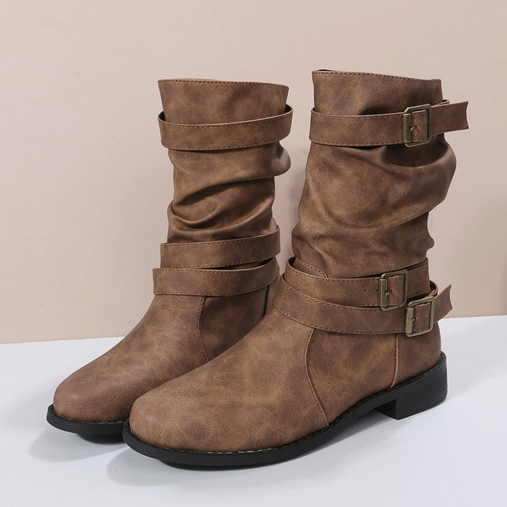 Levoire | Femme Bottes De Cowboy Conscientes De La Mode Semelle Résistante Hellebraun-1 41.5