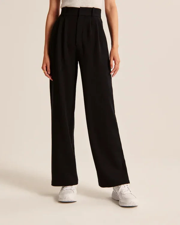 Levoire | Pantalons Flare À La Mode Noir