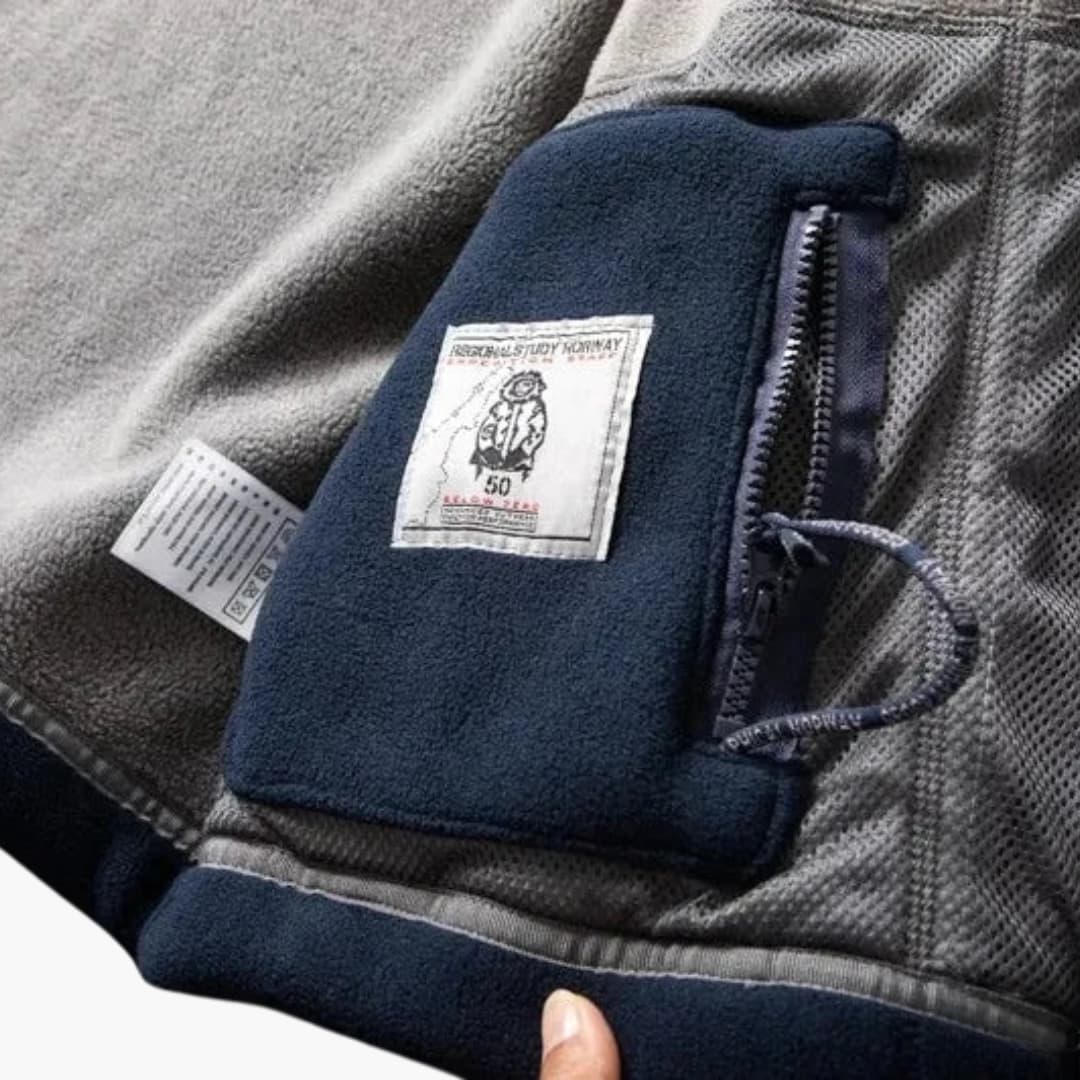 Levoire | Vêtements à manches longues en polaire plus chauds avec zip