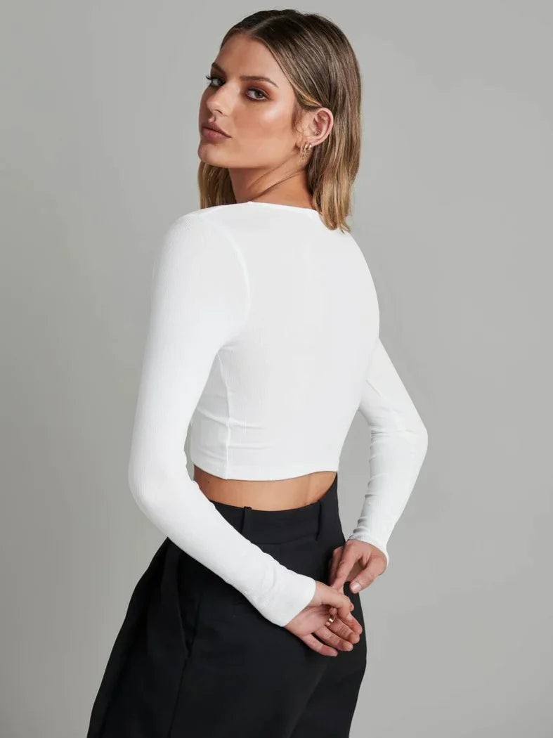 Levoire | Veste En Tricot Cropped