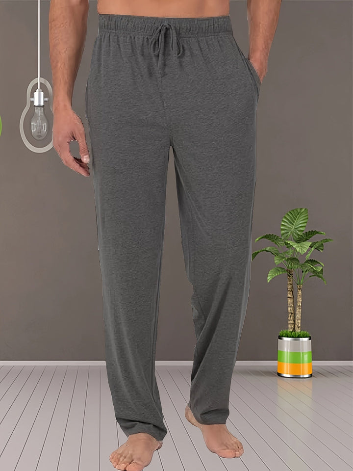 Levoire | Pantalons De Pyjama Pour Hommes Confortables En Couleur Unie