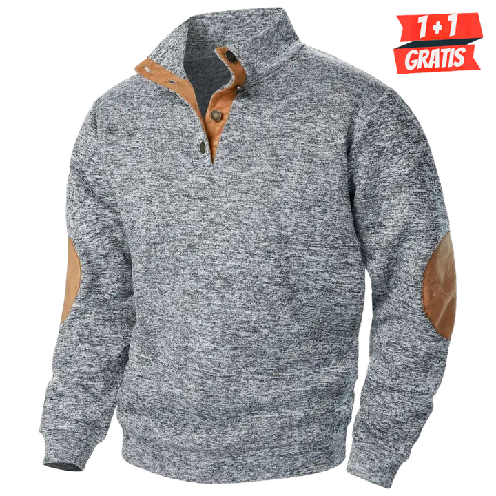 Levoire | Pull D'Hiver Pour Hommes Gris clair