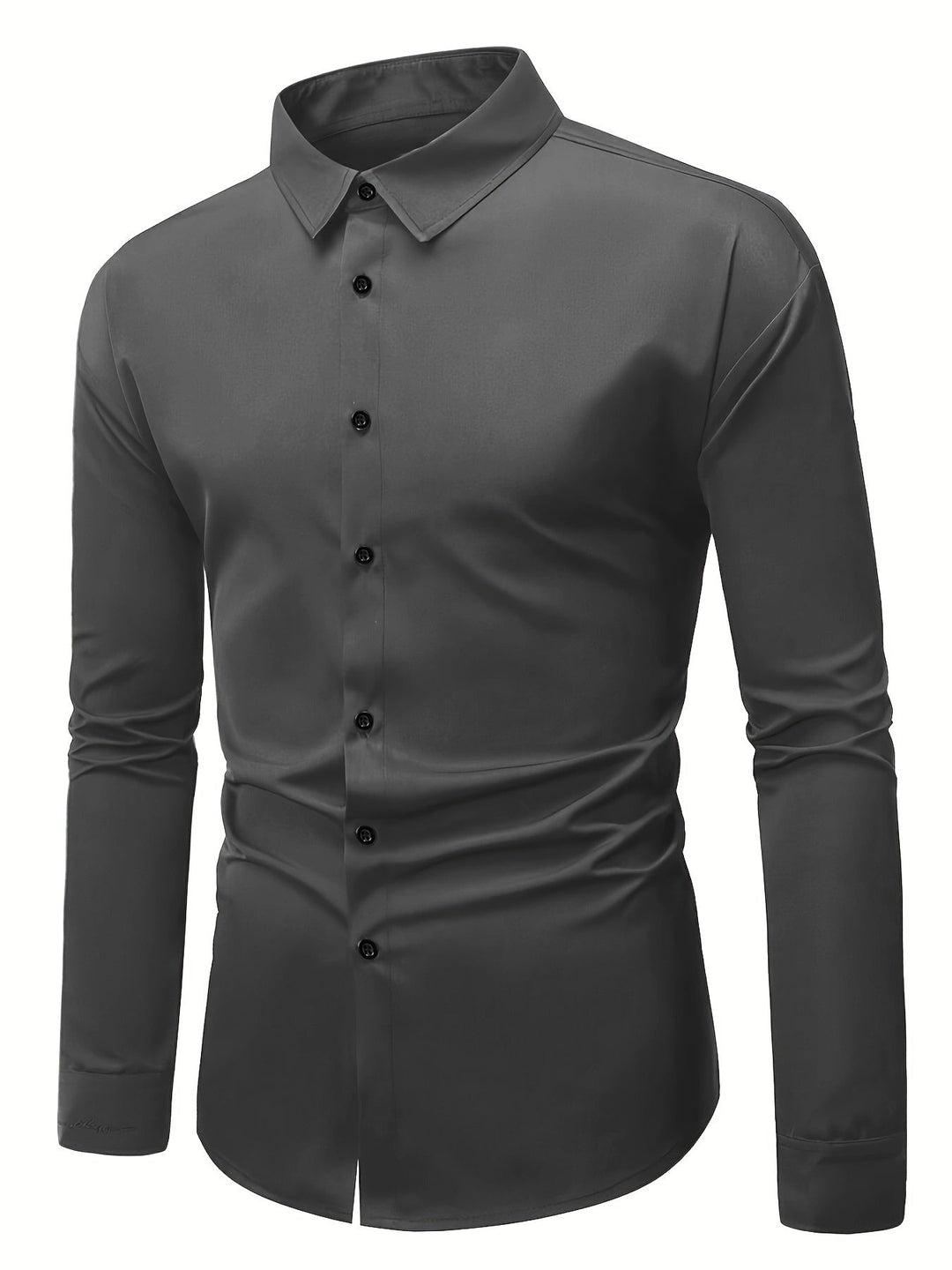 Levoire | Pull-Over Pour Hommes Unicolore Avec Revers Pour Un Look Élégant