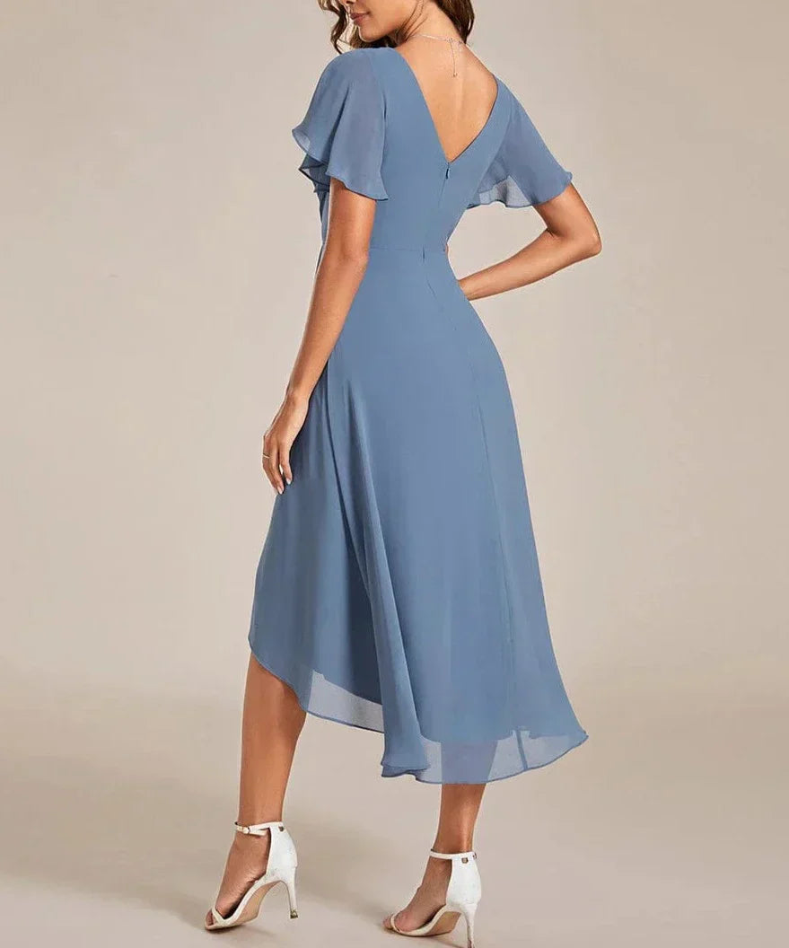 Levoire | Beautiful Short-Sleeve Midi Dress