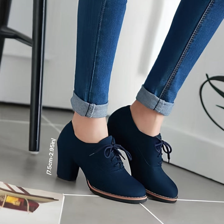 Levoire | Élégantes Chaussures À Talons Femmes Avec Talon Épais Merikulho