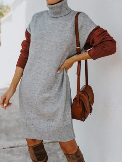 Levoire | Pull À Col Polo Élégant Confort Pour L'Automne Gris