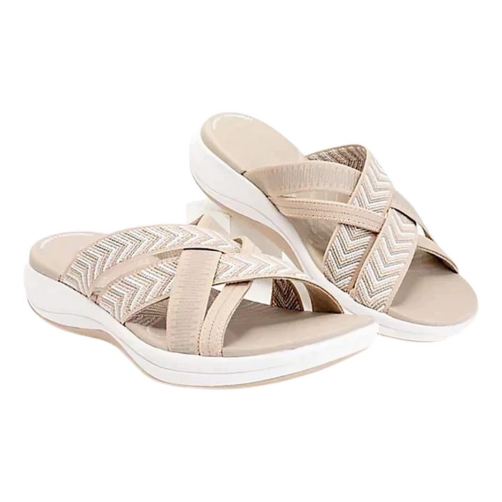 Levoire | Sandales Confortables Pour Le Look D'Été Beige